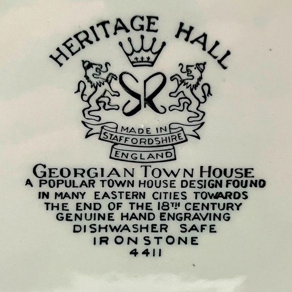 Excellent vintage Heritage Hall ironstone set (66 pieces) - Picture 10 of 10